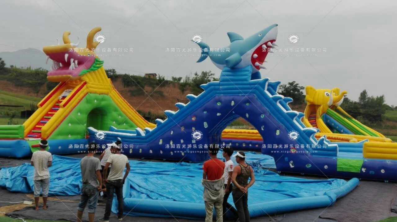 庐阳龙鲨嬉水水上乐园